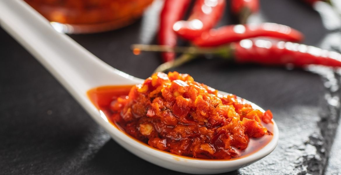 Scharfe Tomatenpaste mit süsser roten Paprika ► Feine Pasten aus Griechenland | GOURMETmanufactory