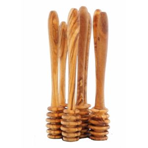 Honiglöffel ► Handgefertigter Löffel aus Olivenholz | GOURMETmanufactory