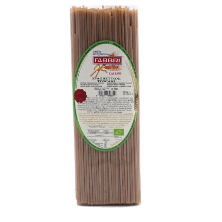 Spaghettoni Toscani Bio Pasta aus 100% italienischen Cappelli Hartweizengries | GOURMETmanufactory