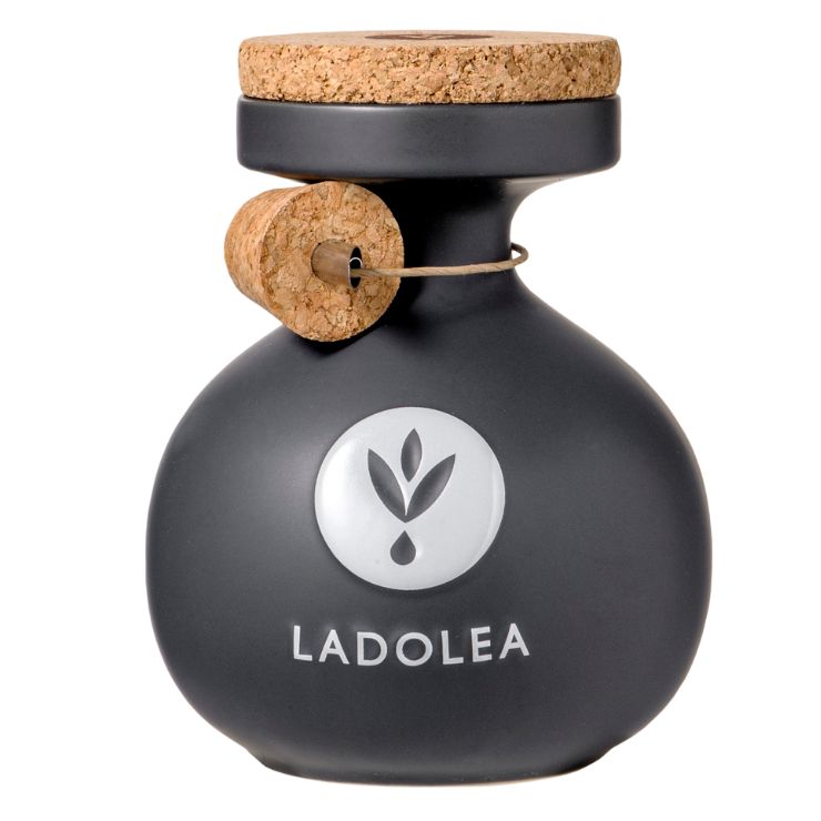 Ladolea Olivenöl ► schwarze Karaffe I GOURMETMANUFACTORYgenussshop